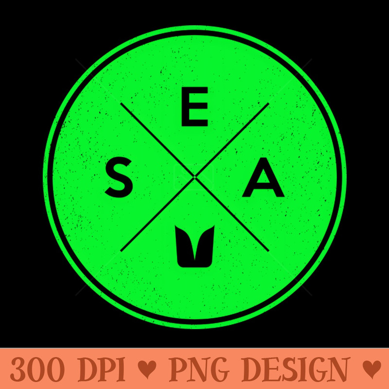 Sea Believe Hipster Seal On Dark - PNG Illustrations - Flexibility