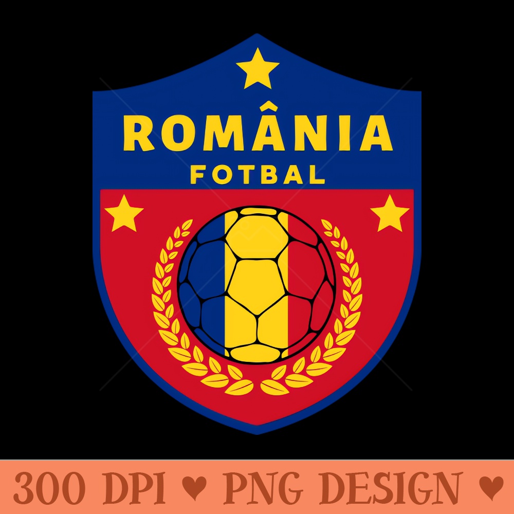 Romania Fotbal - PNG Artwork - Good Value