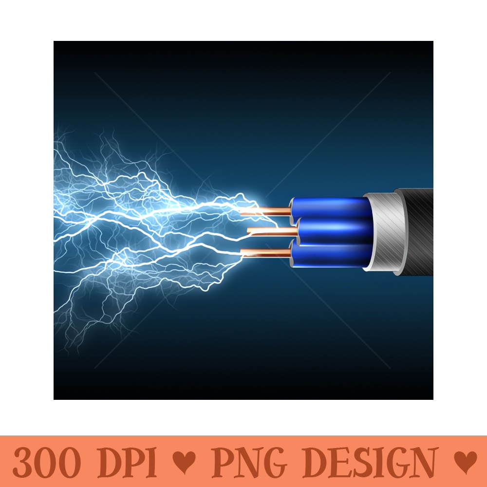 Electric - Digital PNG Files - Good Value