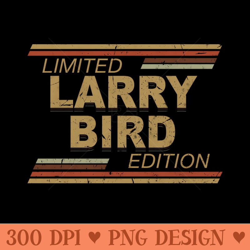 Limited Edition Bird Name Sports Birthday Gifts - PNG Artwork - Good Value