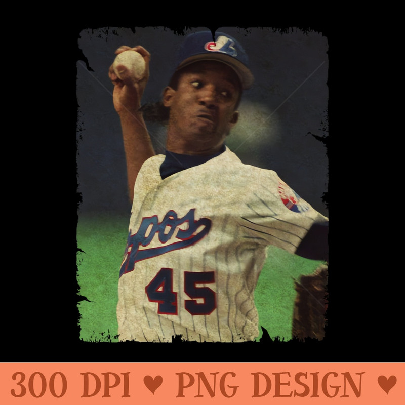 Pedro Martinez The Montreal Expos, 1993 - PNG Download Collection - High Quality 300 DPI