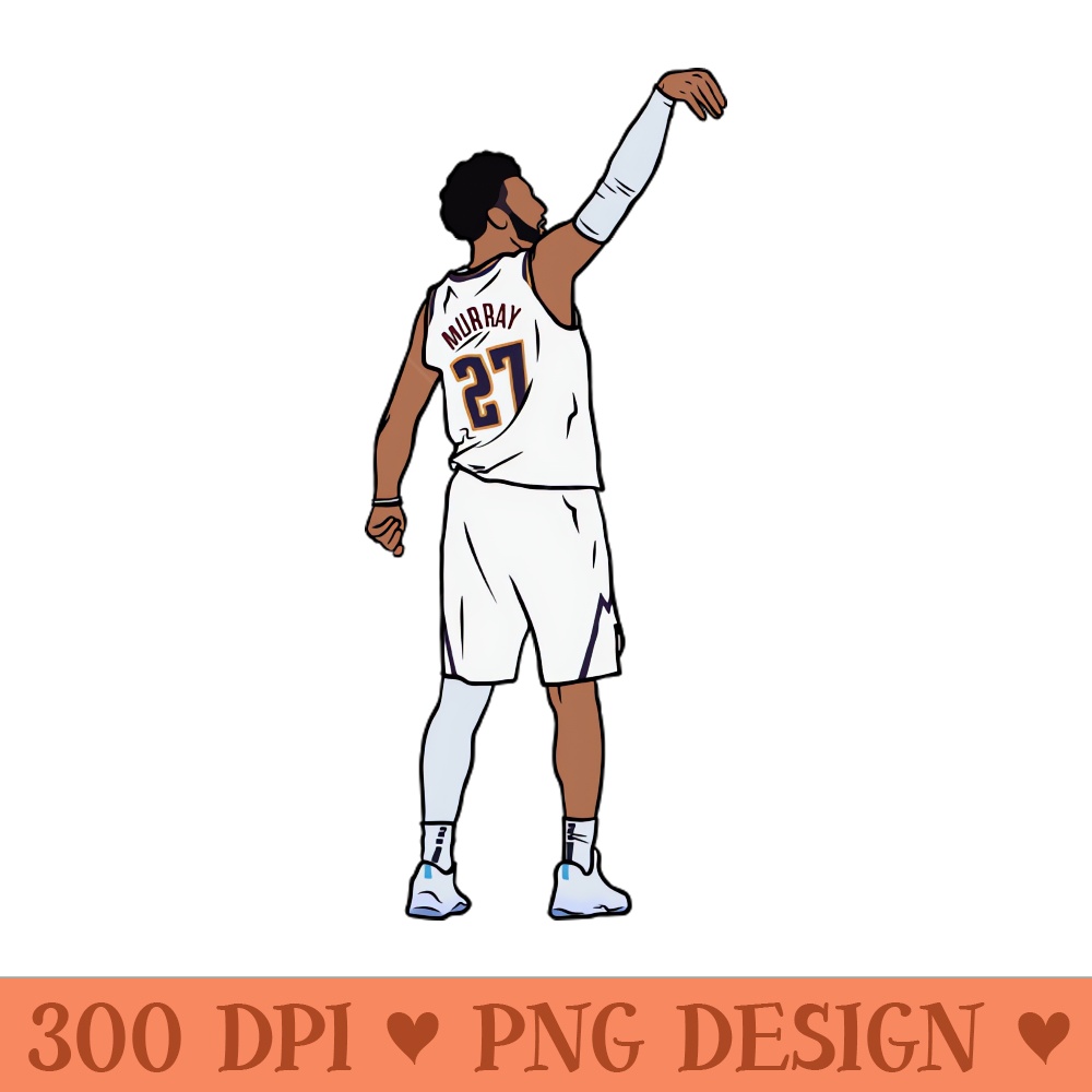 Jamal Murray Follow Through - PNG File Download - Latest Updates