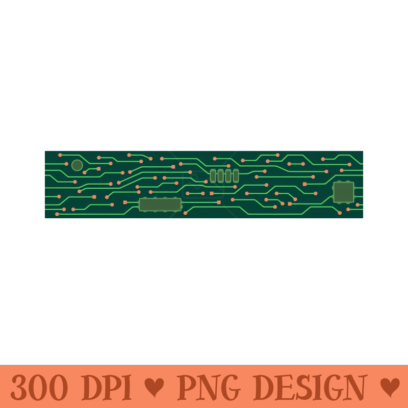 Technology Banner Circuit Board - PNG Download Pack - Unique