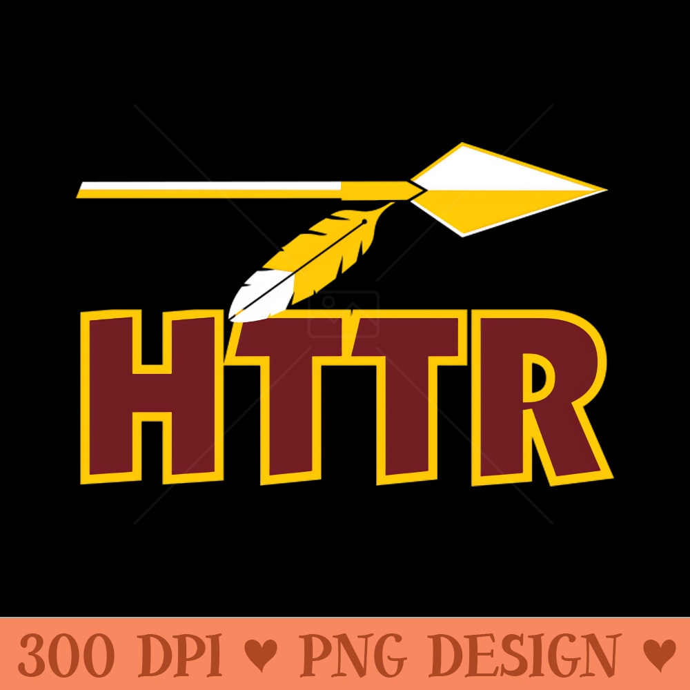 HTTR With Gold Arrow - Digital PNG Art - Variety