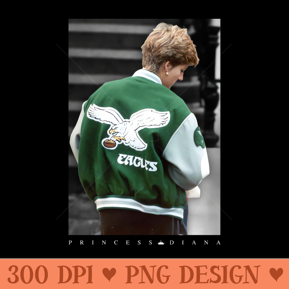 Princess Diana Eagles Jacket - PNG Download Pack - Flexibility