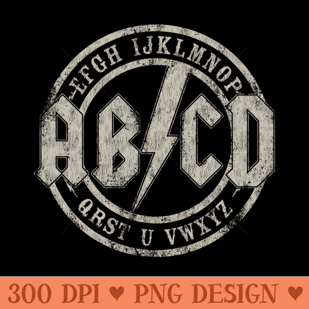 Hard Rock Alphabet - Sublimation PNG Designs - Customer Support