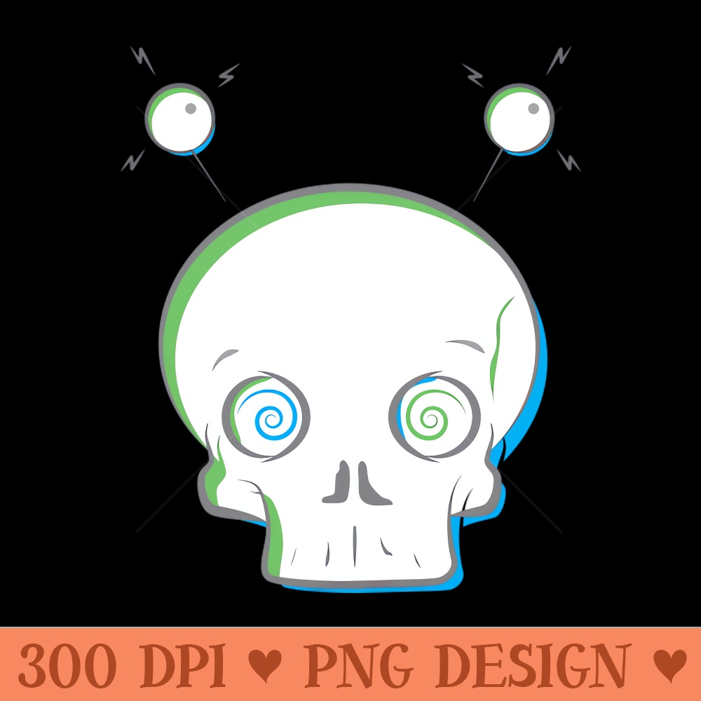Radio Skull Confusion - PNG Download Store - Good Value