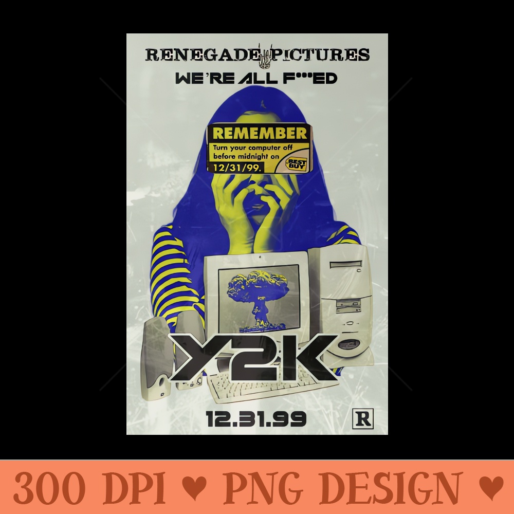 Y2K MOVIE POSTER - Premium PNG Downloads - Variety