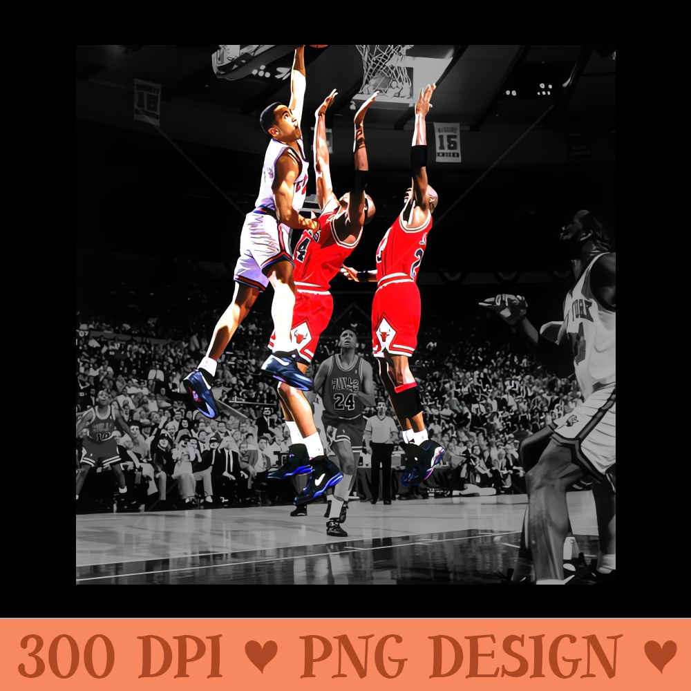 John Starks The Dunk - Sublimation PNG Designs - Latest Updates