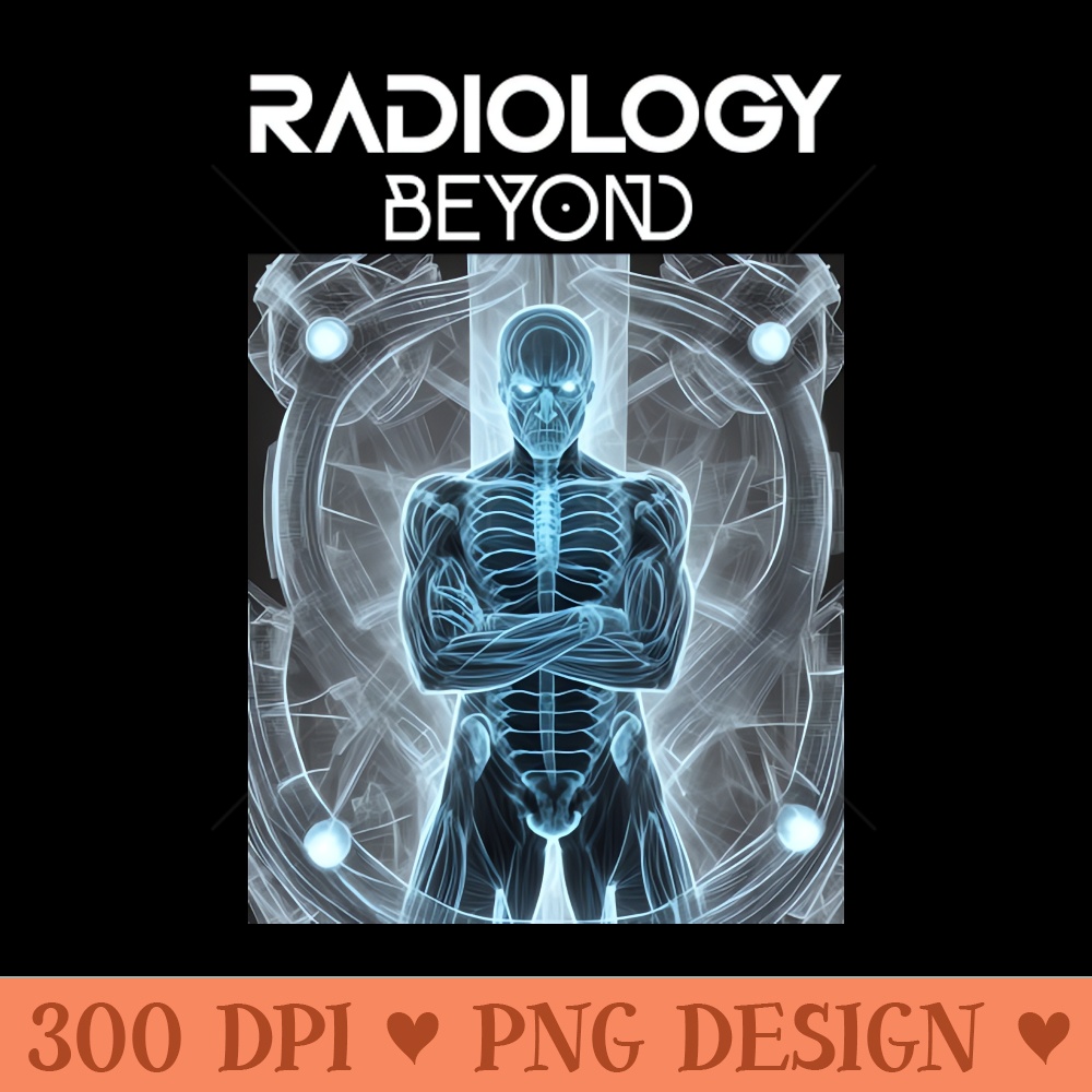Radiology Beyond - PNG Printables - High Quality 300 DPI