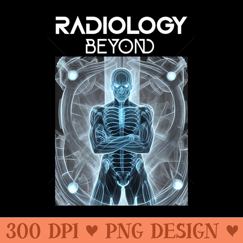 Radiology Beyond - PNG Printables - High Quality 300 DPI