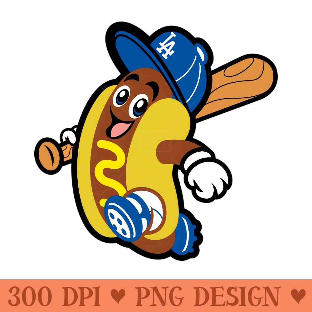 Dodger Dog Slugger - Download PNG Graphics - Convenience