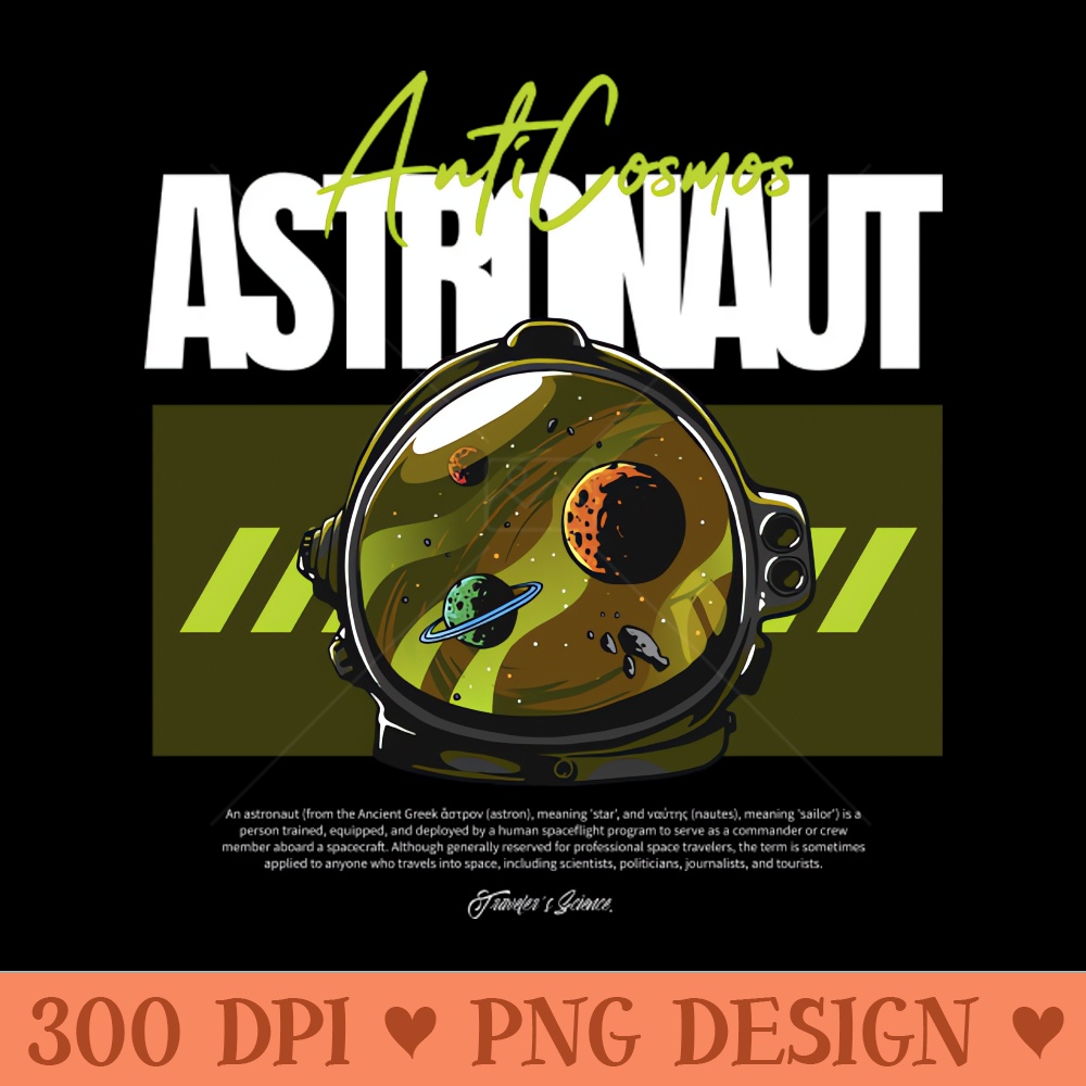 Astronaut Helmet - Download PNG Graphics - Professional Design
