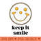Keep It Smile Like an Eatn Park Cookie - PNG Downloadable Art - High Quality 300 DPI