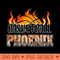 Classic Basketball Design Phoenix Personalized Proud Name - Free PNG Downloads - Professional Design