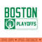 BOSTON CELTICS PLAYOFFS - PNG Designs - Variety