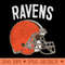 BrownsRavens Meme Mashup Design - PNG Printables - High Quality 300 DPI