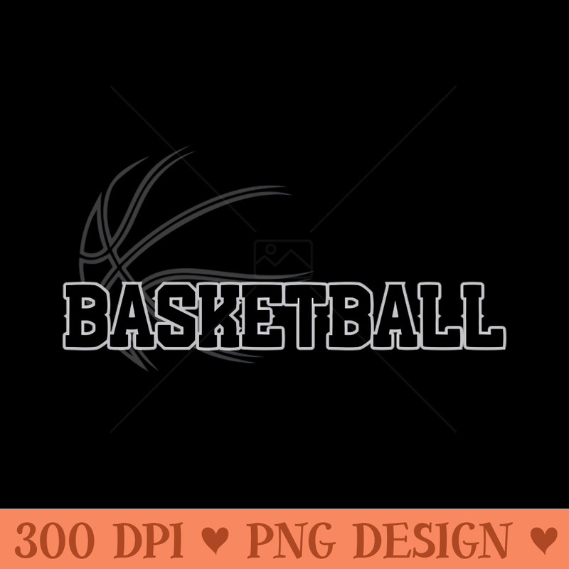 Great Basketball - Vector PNG Download - Unique