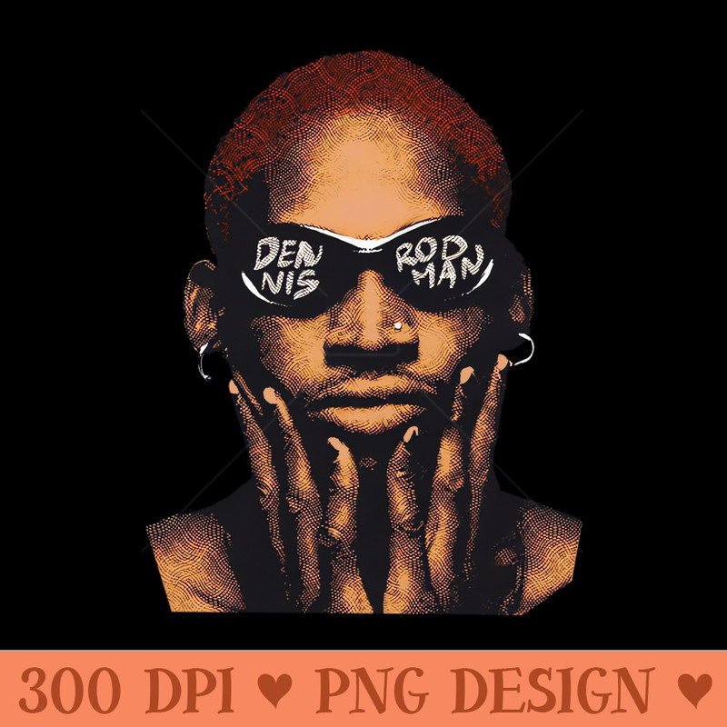 Dennis Rodman - PNG Downloadable Art - Flexibility