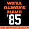 Well Always Have 85 - PNG Download - Unique