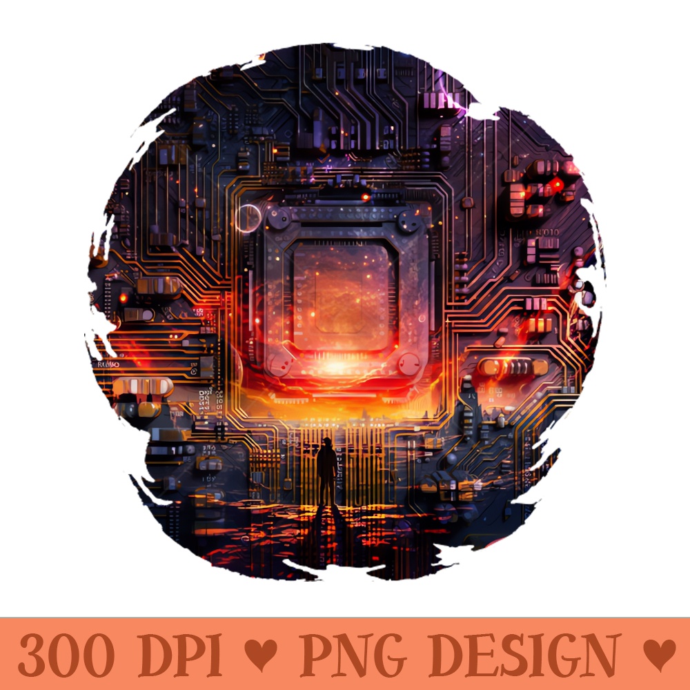 Interstellar Dawn - PNG Artwork - Good Value
