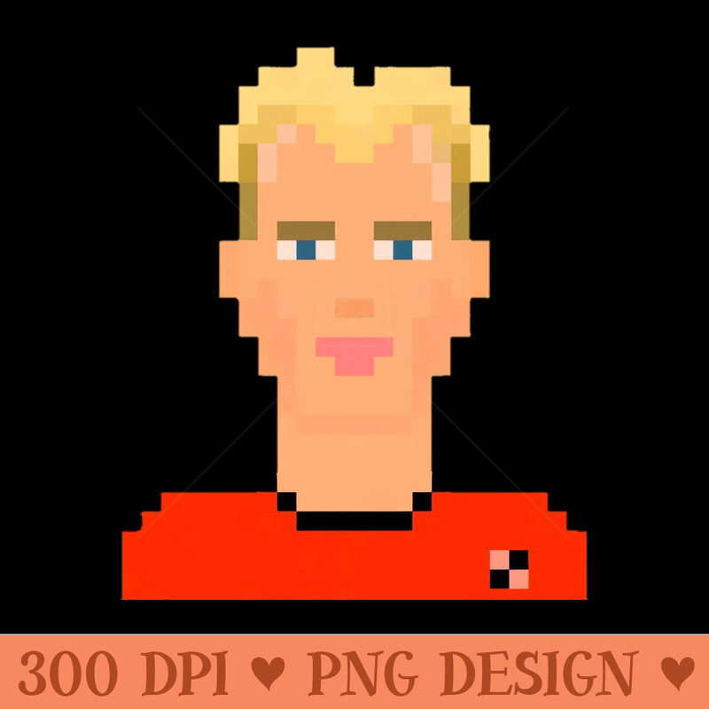 bergkamp 8bit - PNG Illustrations - Flexibility
