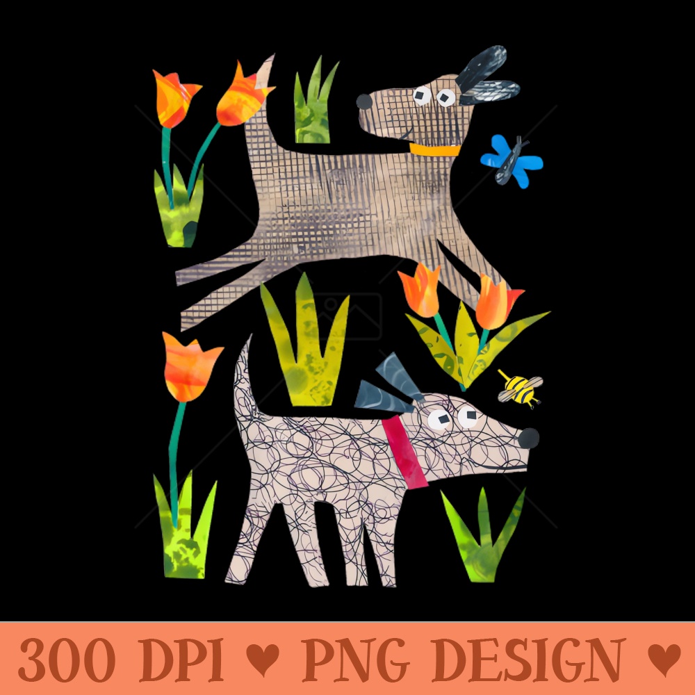 Dogs in the park - PNG File Download - Convenience