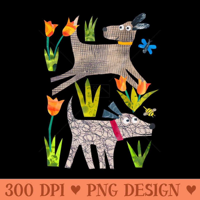 Dogs in the park - PNG File Download - Convenience