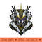 Mecha Skull S02 D88 - PNG Download Collection - High Quality 300 DPI
