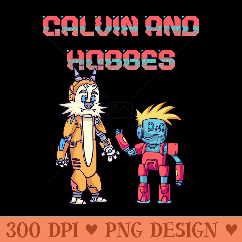 Cute Mecha Cyborg Cartoon - Digital PNG Download - Variety