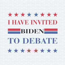 2024 election i have invited biden to debate svg