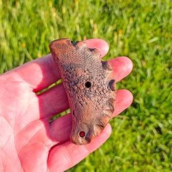 small clay varenyk whistle,clay ocarina musical instrument,ukrainian varenyky souvenirs,ukrainian dumplings,ceramic whis