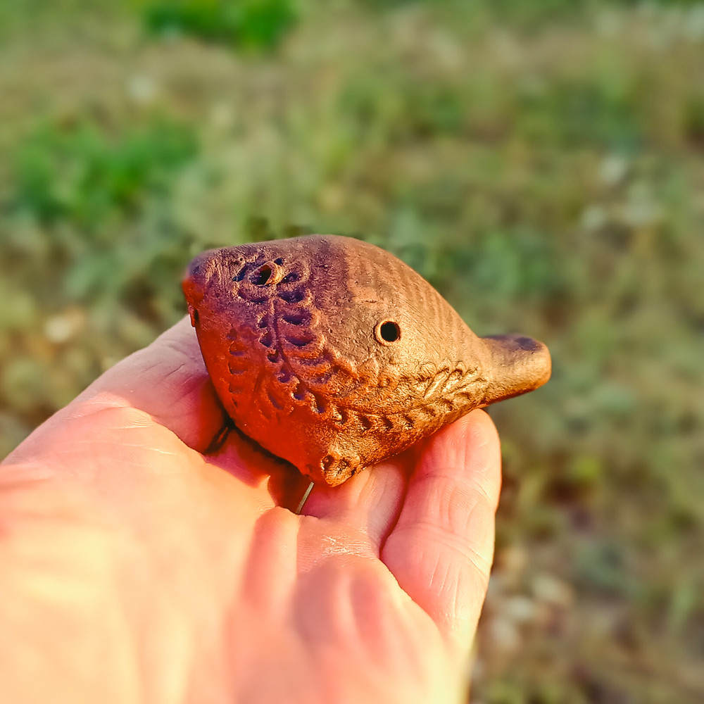 Small Ceramic Ocarinaukraine Ceramic Whistle Birdpottery Clay OcarinaCeramic Fluteethnic Ceramic Musical Instrument 2