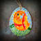 Ceramic Egg With Bird Wall Decorationegg With Bird Easter Decorationeaster Jewelryeaster Necklacech 1