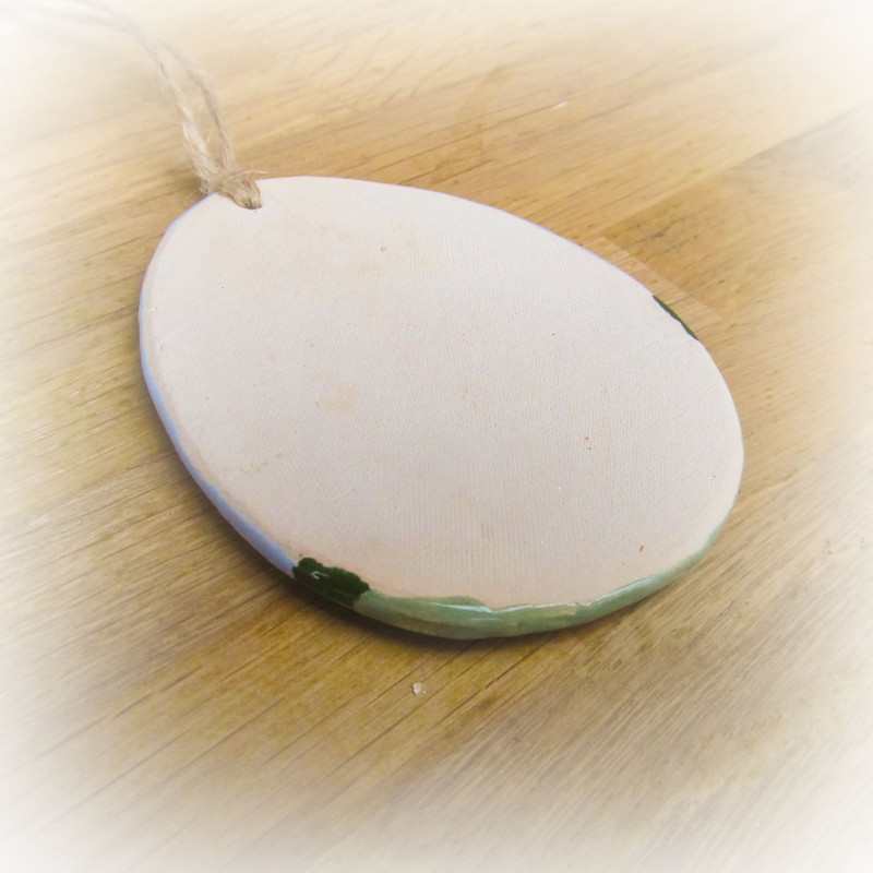 Ceramic Egg With Bird Wall Decorationegg With Bird Easter Decorationeaster Jewelryeaster Necklacech 4
