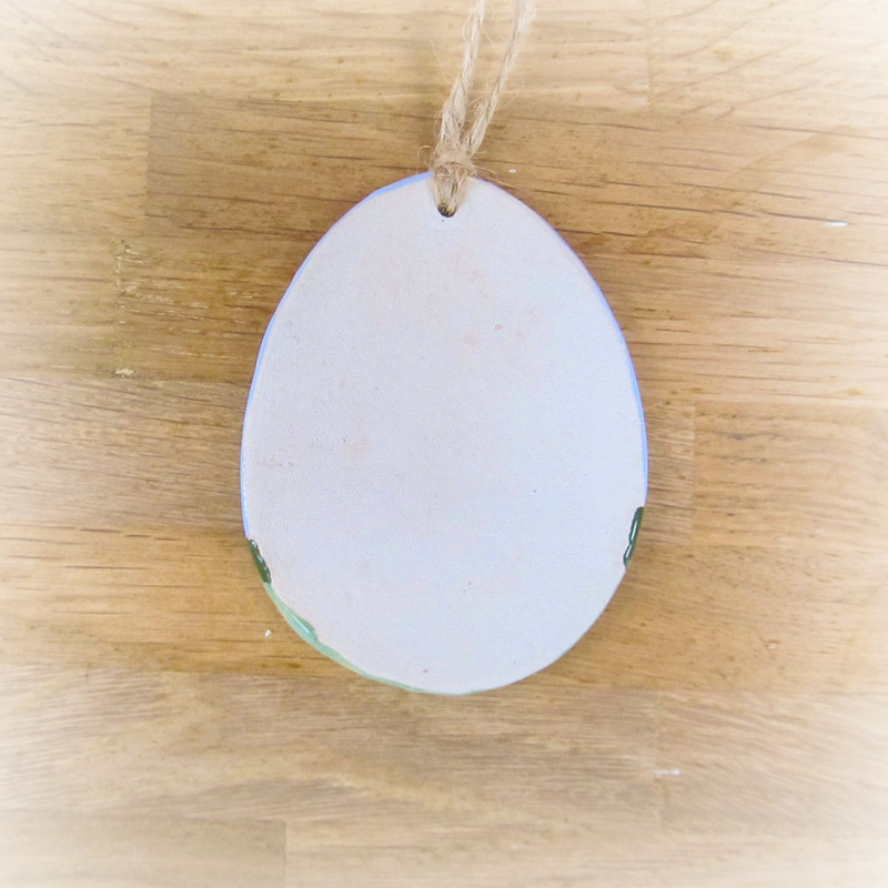Ceramic Egg With Bird Wall Decorationegg With Bird Easter Decorationeaster Jewelryeaster Necklacech 8