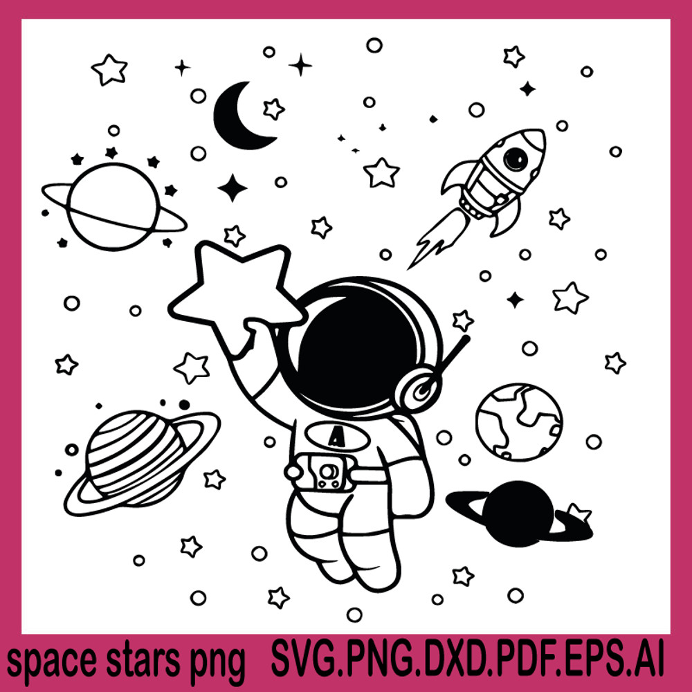 space stars png