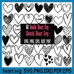 heart svg, heart made of circles svg, heart svg half