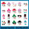 Snowman Face SVG