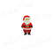 Santa Claus Embroidery Design Santa Claus Silhouette Mini Santa Claus Machine Embroidery Christmas 1