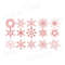 Snowflake Embroidery Machine Design Redwork Patterns Cristmas Embroidery Snowflake Embroidery Snow  2