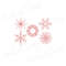 Snowflake Embroidery Machine Design Redwork Patterns Cristmas Embroidery Snowflake Embroidery Snow  3