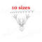 Deer Head Embroidery Design Deer Head Mini Embroidery Hunting Embroidery Deer Design Deer Buck Deer 0