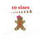 Gingerbread Girl Embroidery Design Mini Gingerbread Girl Christmas Embroidery Design Gingerbread Wo 0