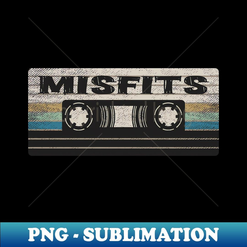 Misfits Mix Tape - High-Resolution PNG Sublimation File
