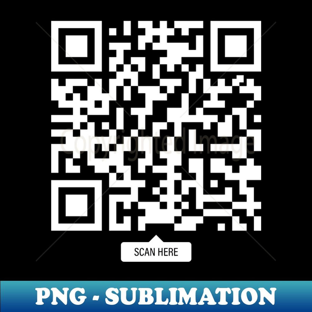 Funny QR code - Aesthetic Sublimation Digital File