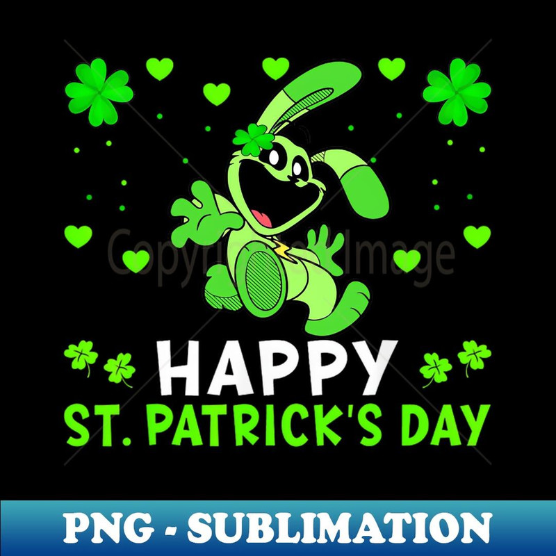 Happy St Patrick's Day Animal - Signature Sublimation PNG File