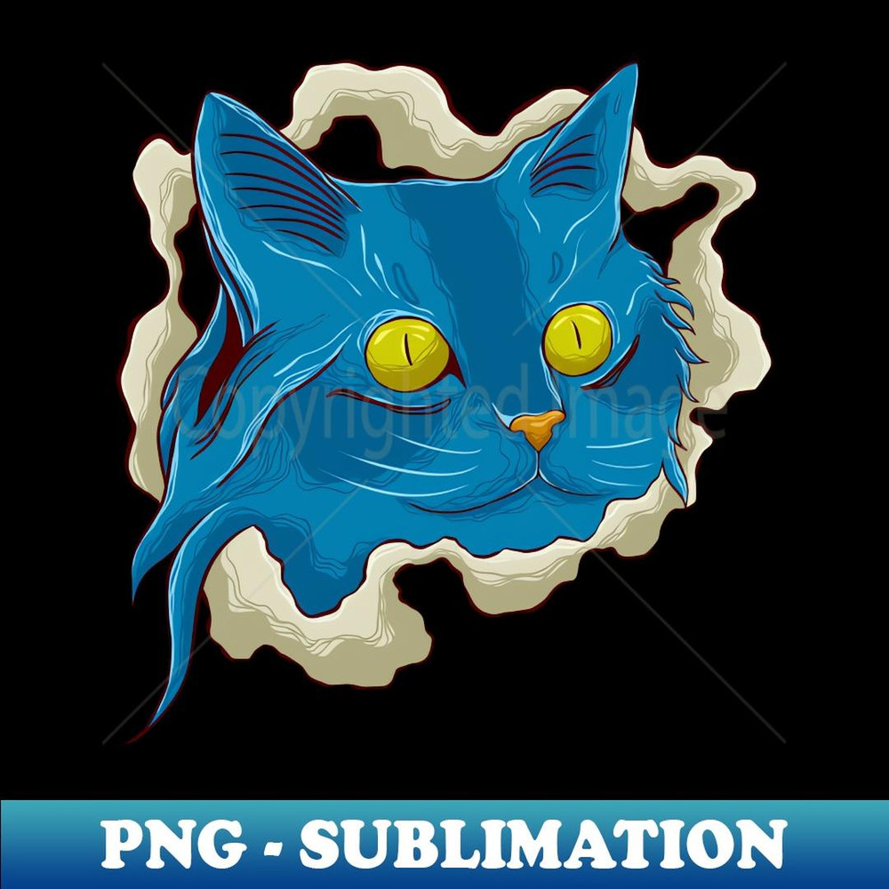 the cat - Signature Sublimation PNG File