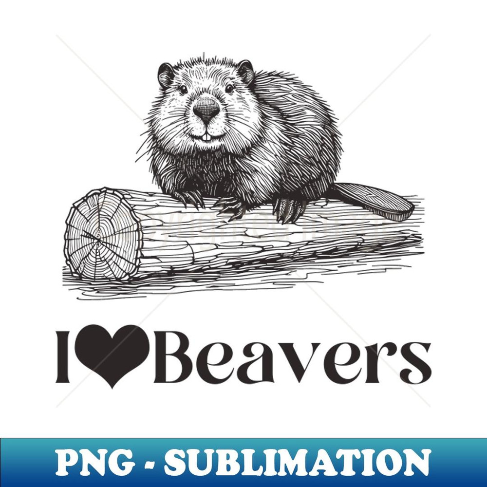 line art drawing, line art, line drawing, beaver, team beaver, the beaver, funny beaver, beaver lover - Signature Sublimation PNG File