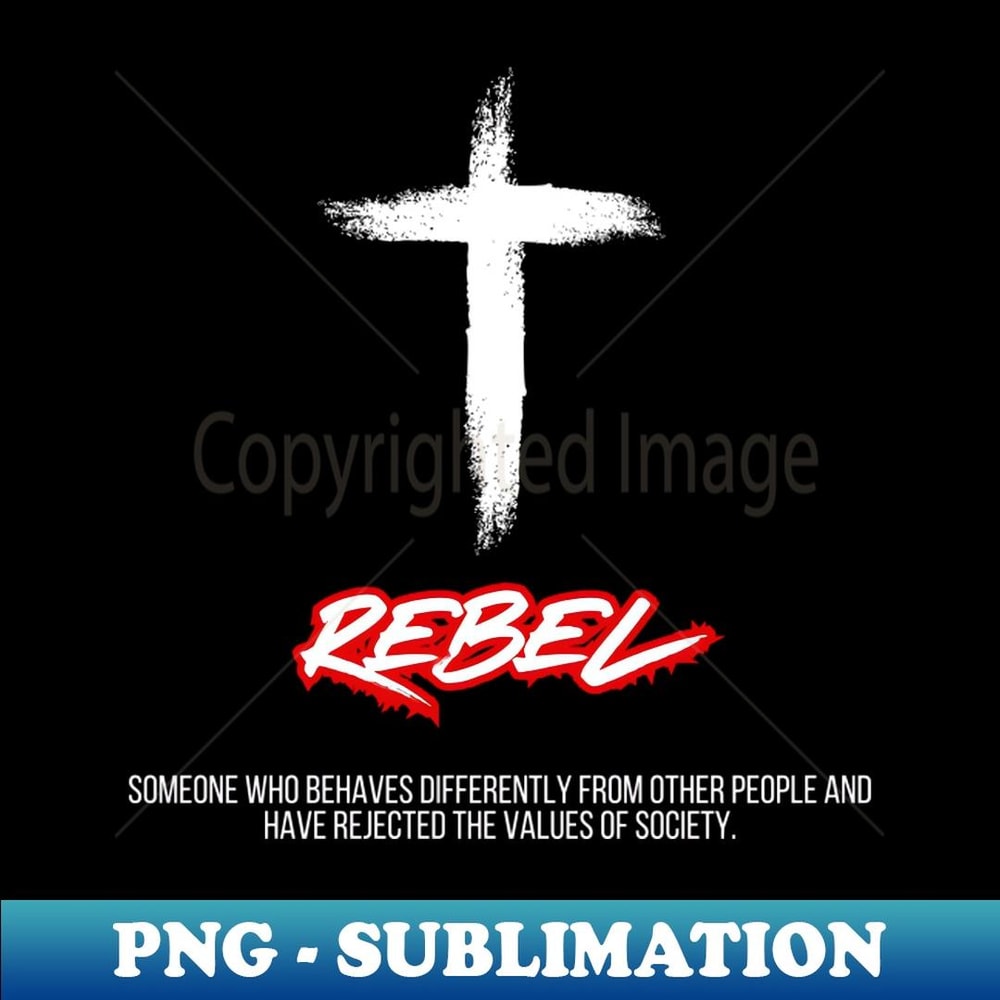 Rebel - Vintage Sublimation PNG Download